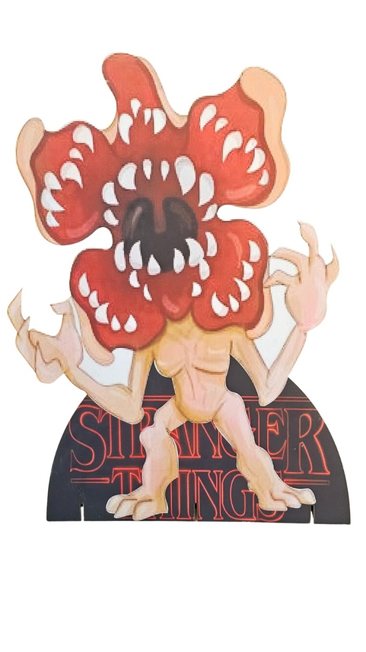 Stranger Things (Demogorgon) - Display de Chão - Cuca Maluca Festas