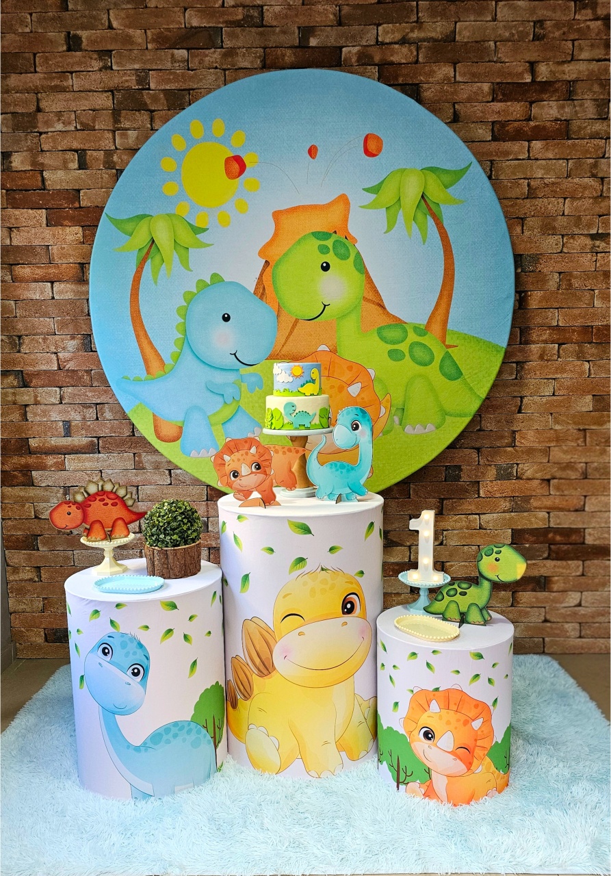 Dino Baby - Kit 1 Bronze - Cuca Maluca Festas