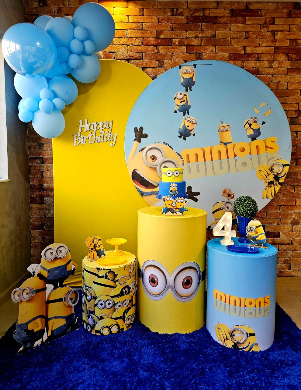 Minions - Kit Prata - Cuca Maluca Festas