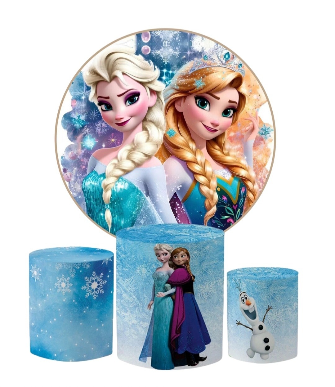 Frozen - Kit de Capas - Cuca Maluca Festas