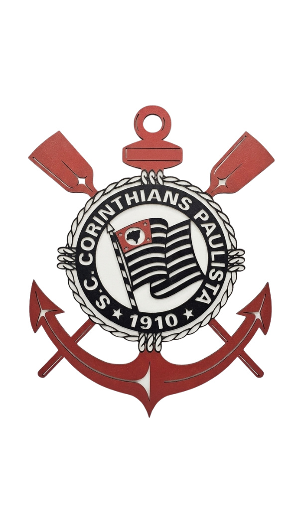 Corinthians - Display Mdf - Cuca Maluca Festas