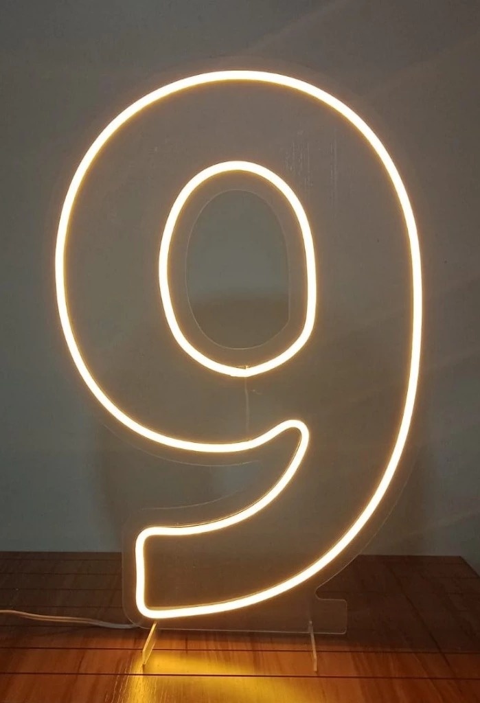 Led 50Cm - Nr. 9 - Cuca Maluca Festas
