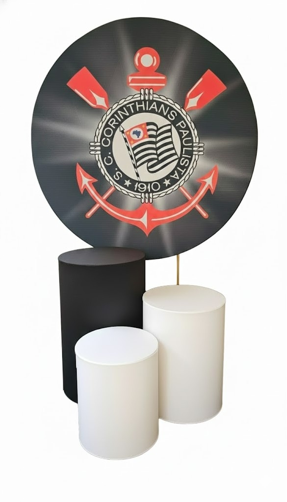 Corinthians - Kit de Capas - Cuca Maluca Festas