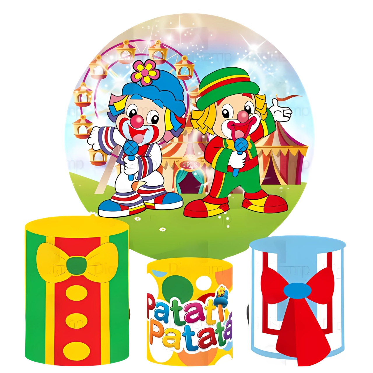 Patati Patatá - Kit de Capas - Cuca Maluca Festas