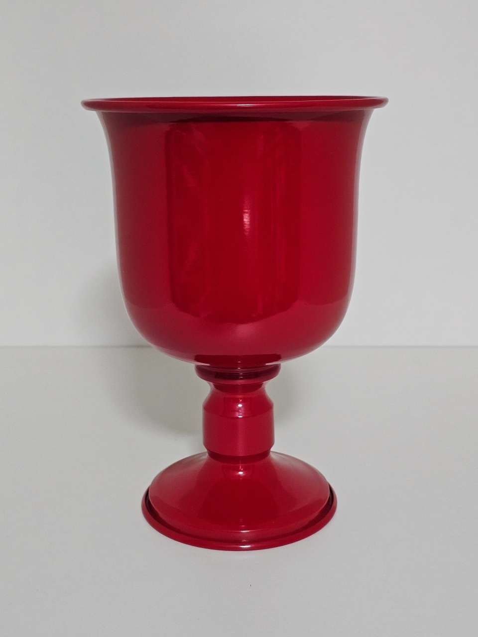 Vaso de Alumínio Vermelho G - Cuca Maluca Festas