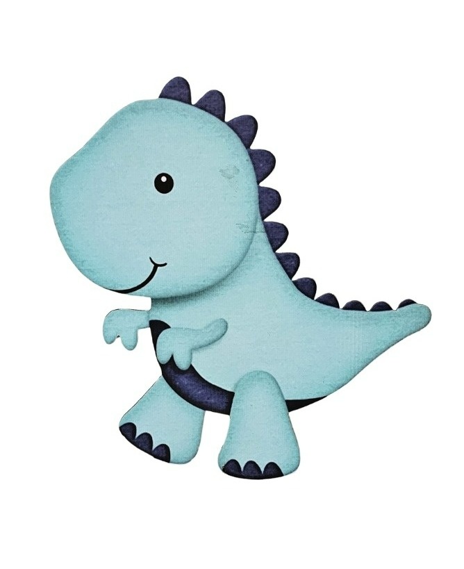 Dino Baby Azul - Display de Chão - Cuca Maluca Festas