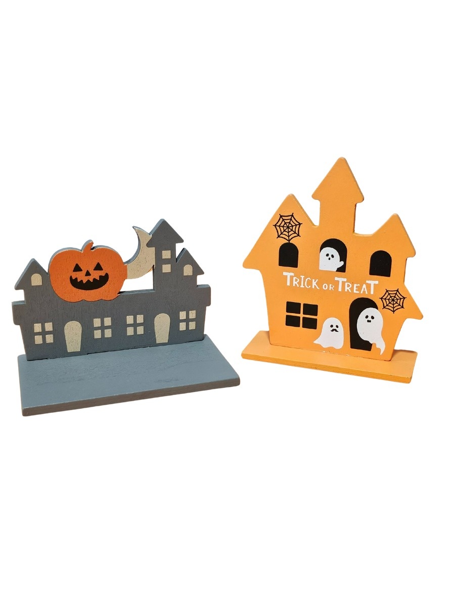 Kit Mini Adornos Em Mdf (Halloween) - Cuca Maluca Festas
