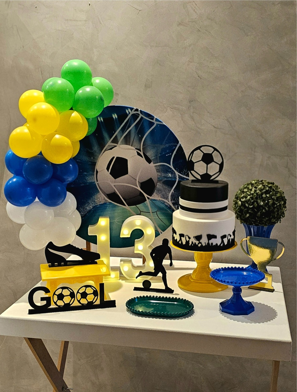 Brasil Copa Do Mundo - Mini Kit 4 - Cuca Maluca Festas