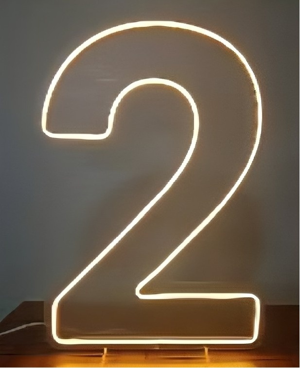 Led 50Cm - Nr. 2 - Cuca Maluca Festas