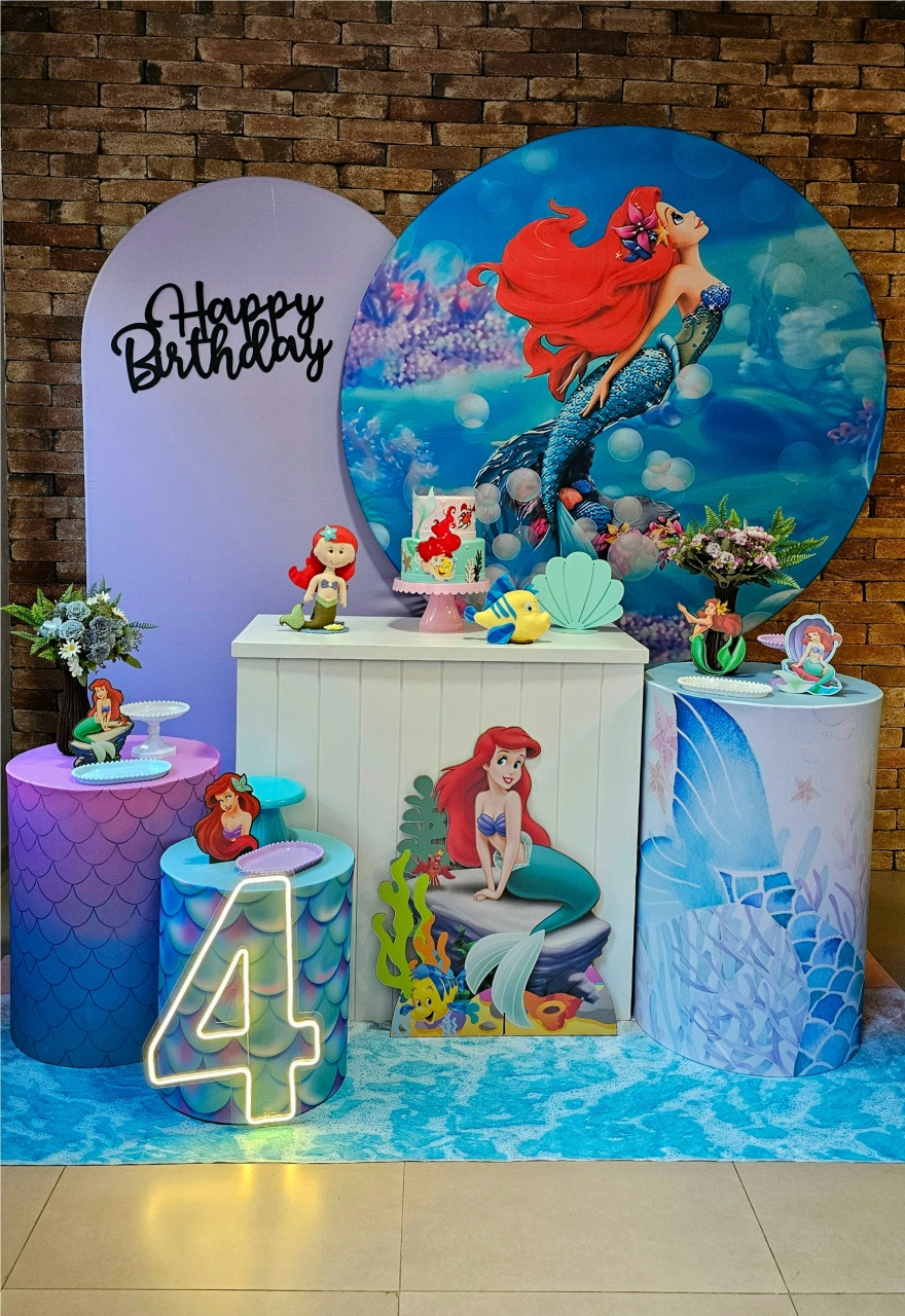 Ariel - Kit Ouro - Cuca Maluca Festas