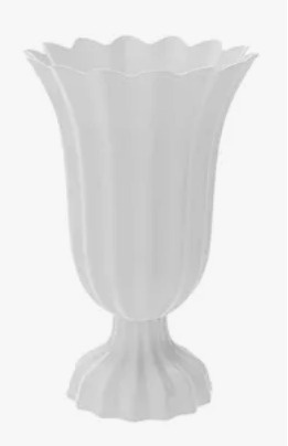 Vaso Pequeno Branco - Cuca Maluca Festas