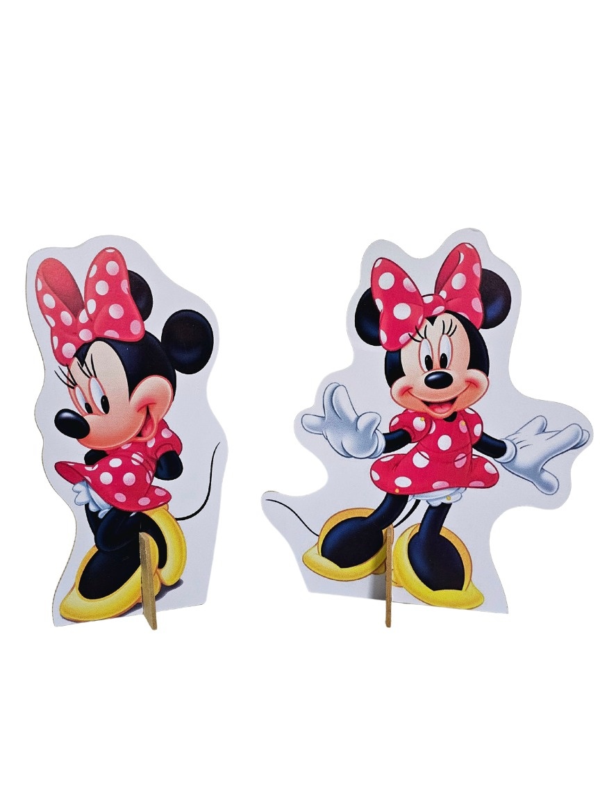 Minnie - Kit 2 Displays de Mesa - Cuca Maluca Festas