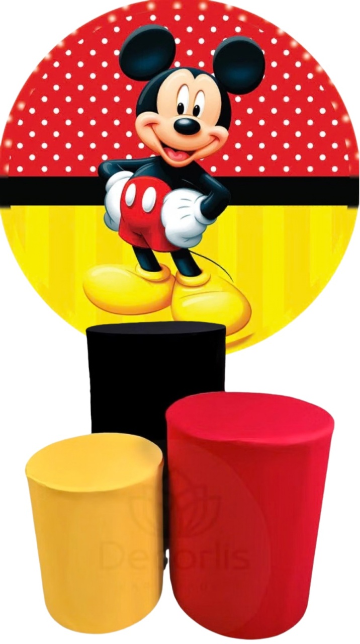 Mickey - Kit de Capas - Cuca Maluca Festas