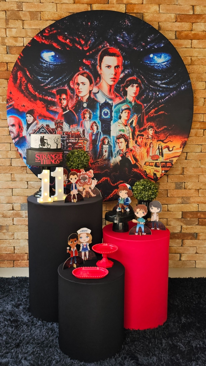 Stranger Things - Kit 1 Bronze - Cuca Maluca Festas