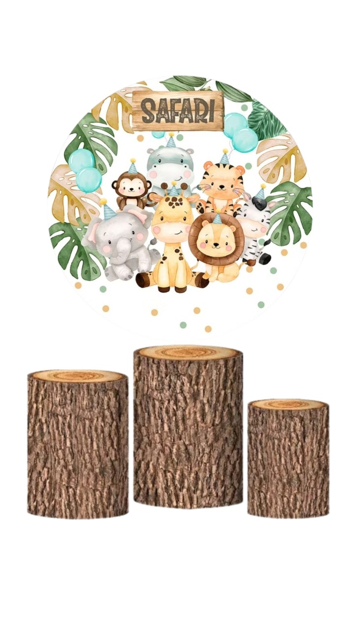 Safari - Kit de Capas - Cuca Maluca Festas