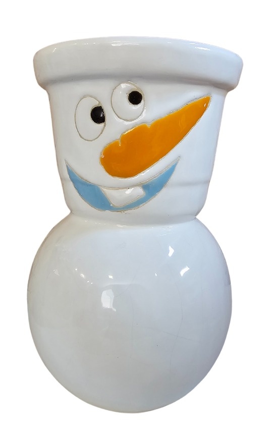 Frozen (Olaf) - Vaso/Piruliteira - Cuca Maluca Festas