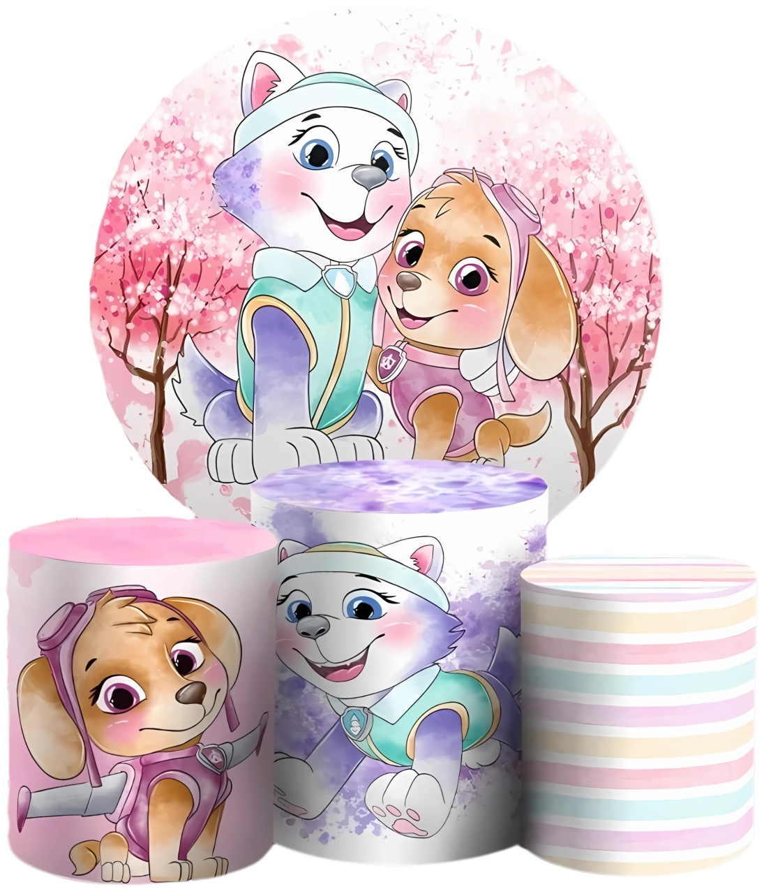 Skye E Everest - Kit de Capas - Cuca Maluca Festas