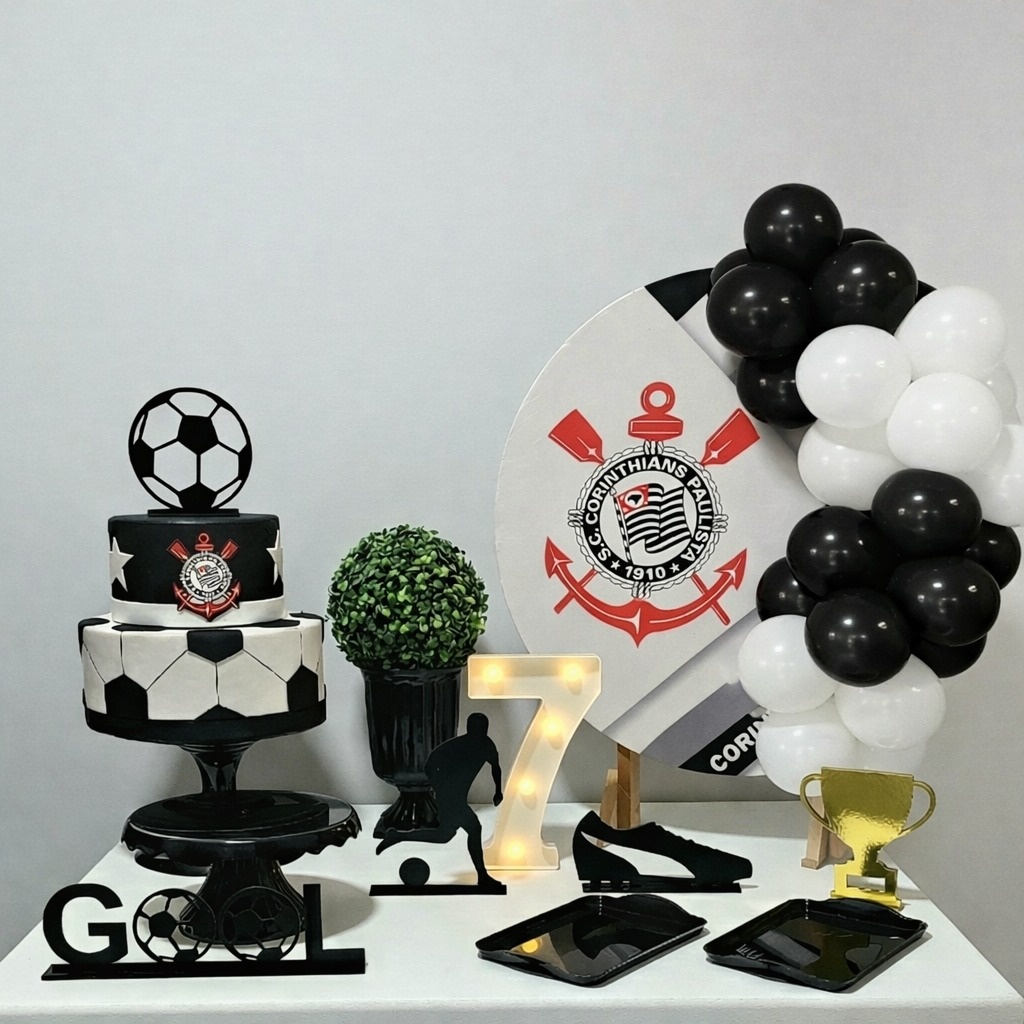 Corinthians - Mini Kit - Cuca Maluca Festas