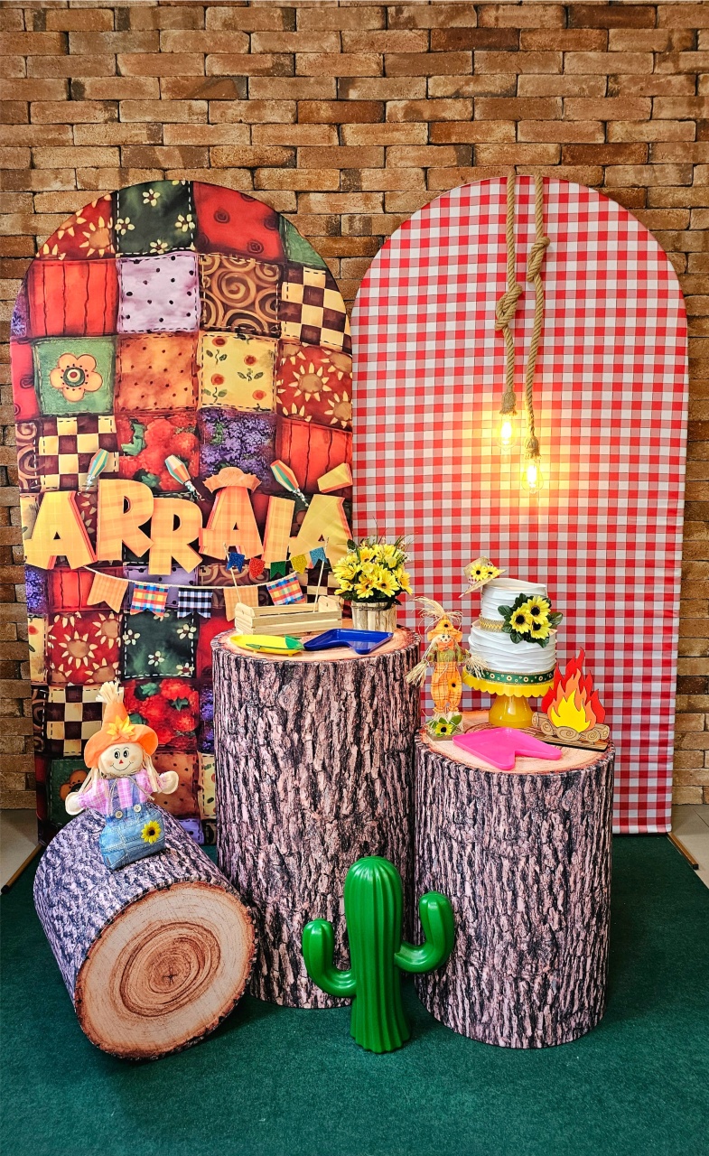 Festa Junina - Kit 4 Prata - Cuca Maluca Festas