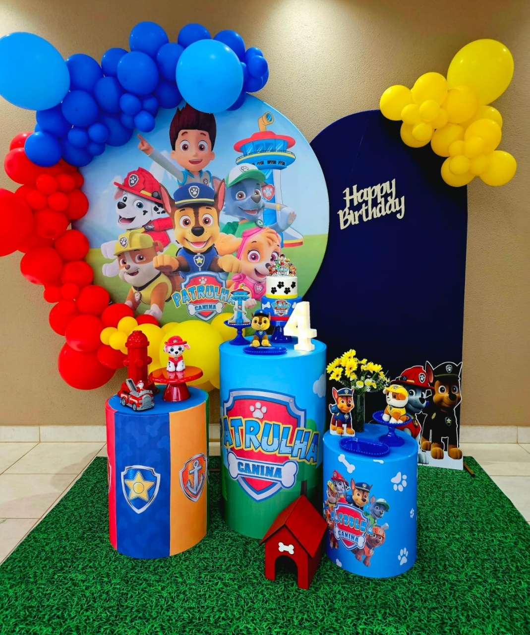 Patrulha Canina - Kit Prata - Cuca Maluca Festas