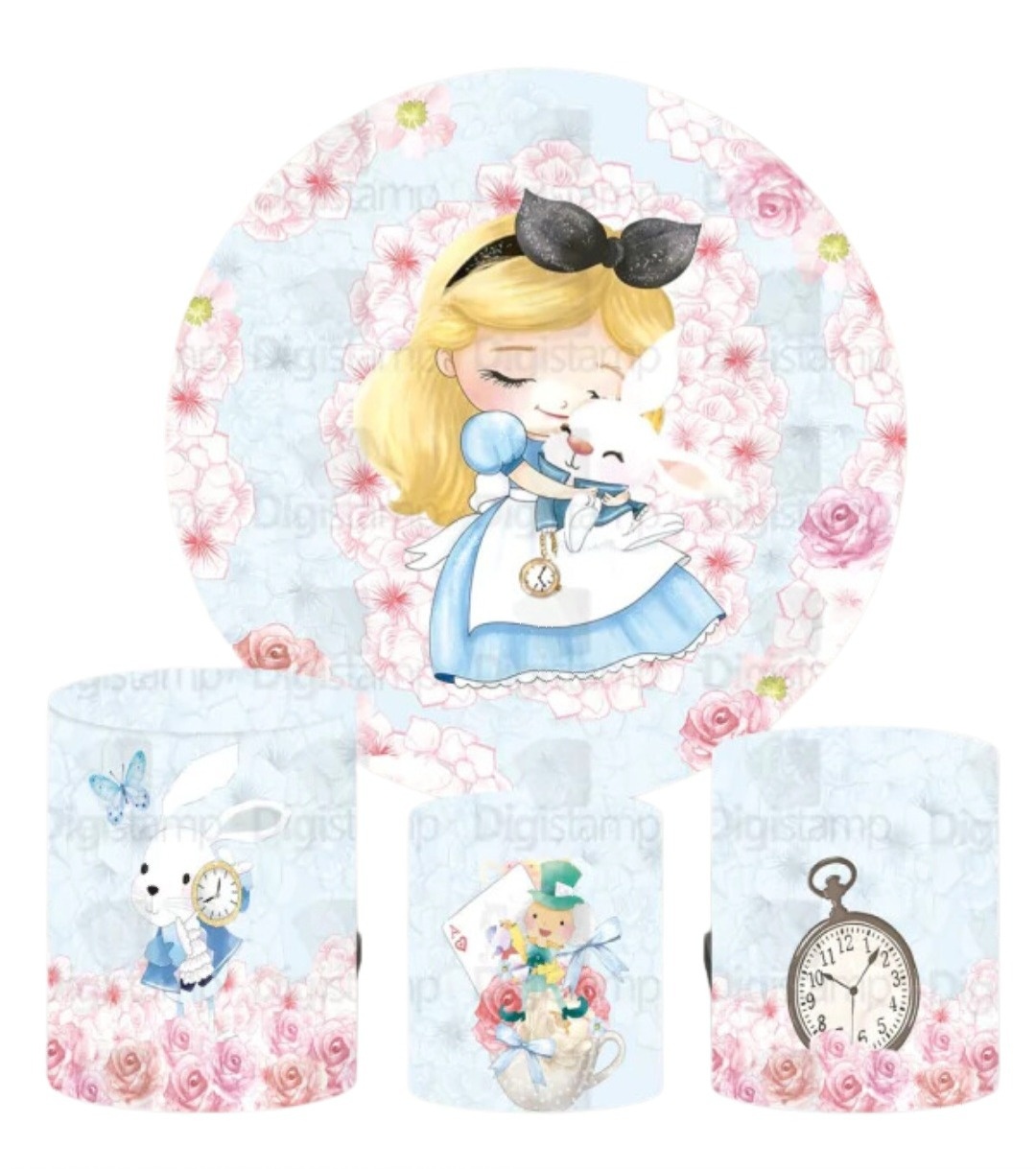 Alice - Kit Bronze - Cuca Maluca Festas
