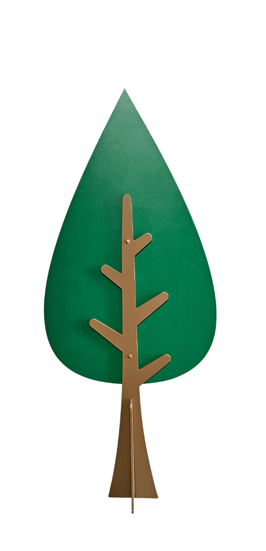 Painel Mdf Árvore Gota  - Cuca Maluca Festas