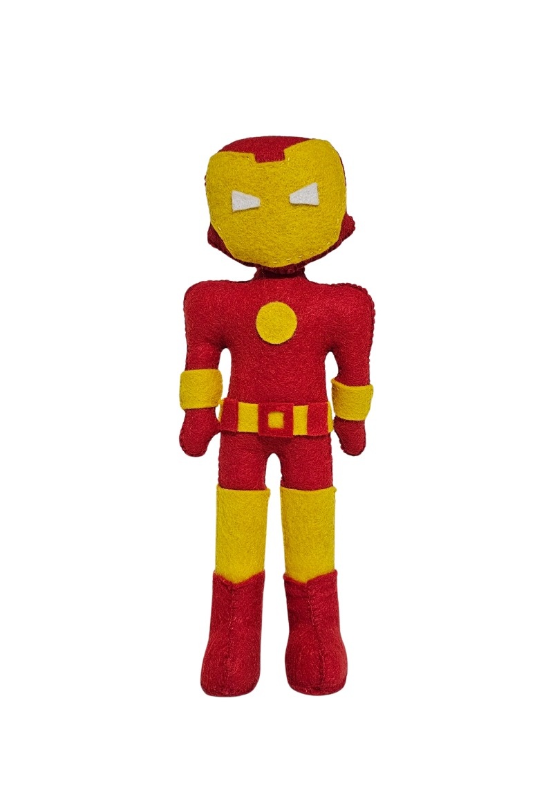 Vingadores (Homem de Ferro) - Feltro  - Cuca Maluca Festas