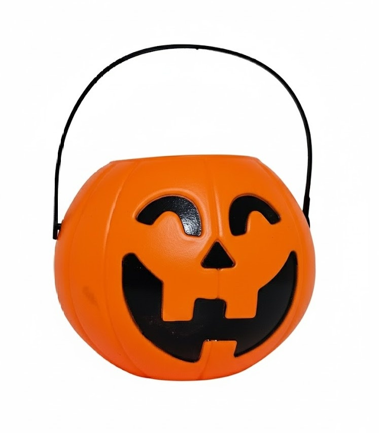 Balde Abóbora (Halloween) - Cuca Maluca Festas
