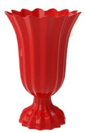 Vaso Pequeno Vermelho - Cuca Maluca Festas