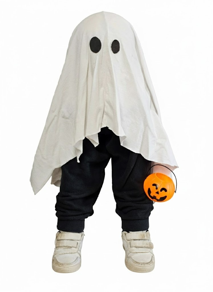 Boneco Fantasma 55Cm (Halloween)  - Cuca Maluca Festas