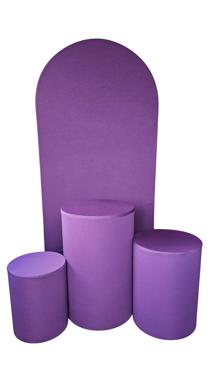 Liso Roxo - Kit de Capas - Cuca Maluca Festas