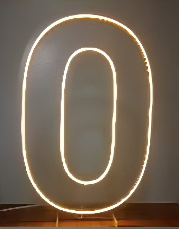 Led 50Cm - Nr. 0 - Cuca Maluca Festas