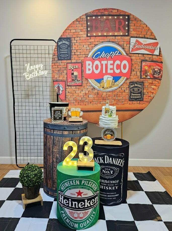 Boteco - Kit 3 Prata - Cuca Maluca Festas