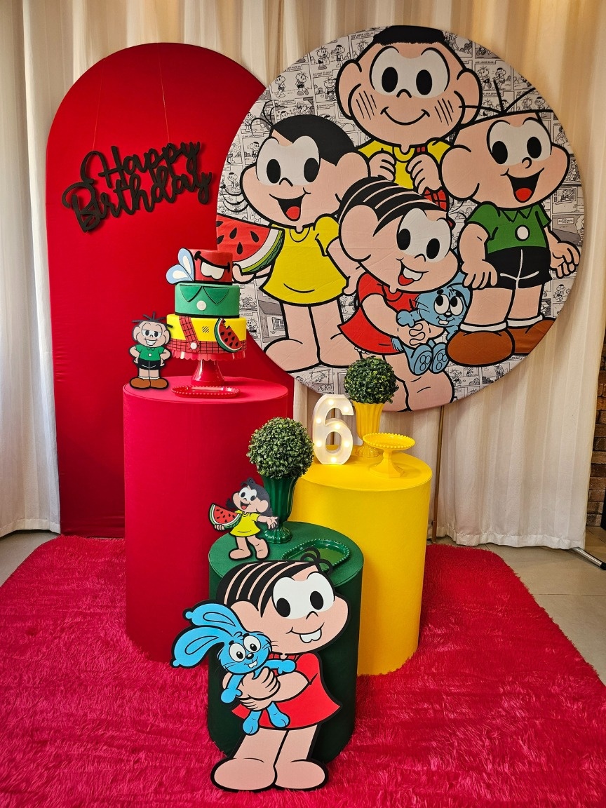Turma da Mônica - Kit 3 Prata - Cuca Maluca Festas
