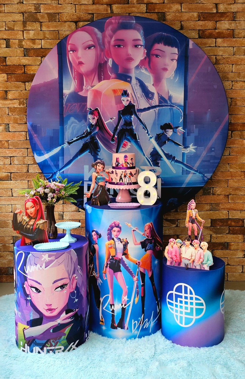 Guerreiras Do K-Pop - Kit Bronze - Cuca Maluca Festas