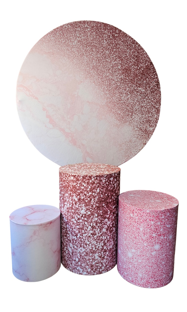 Adulto Glitter Rosa - Kit de Capas - Cuca Maluca Festas