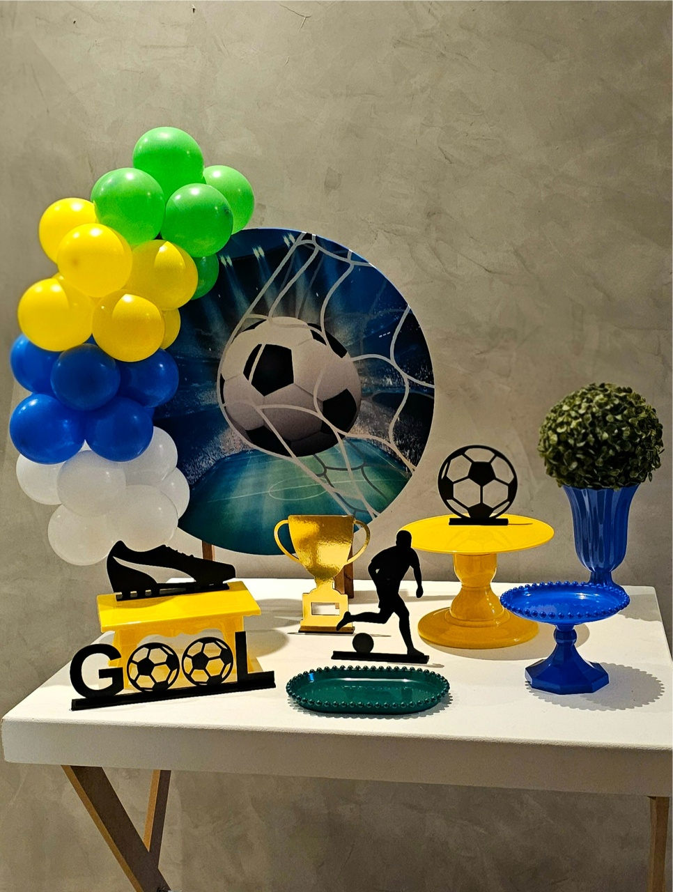 Brasil Copa Do Mundo - Mini Kit 3 - Cuca Maluca Festas