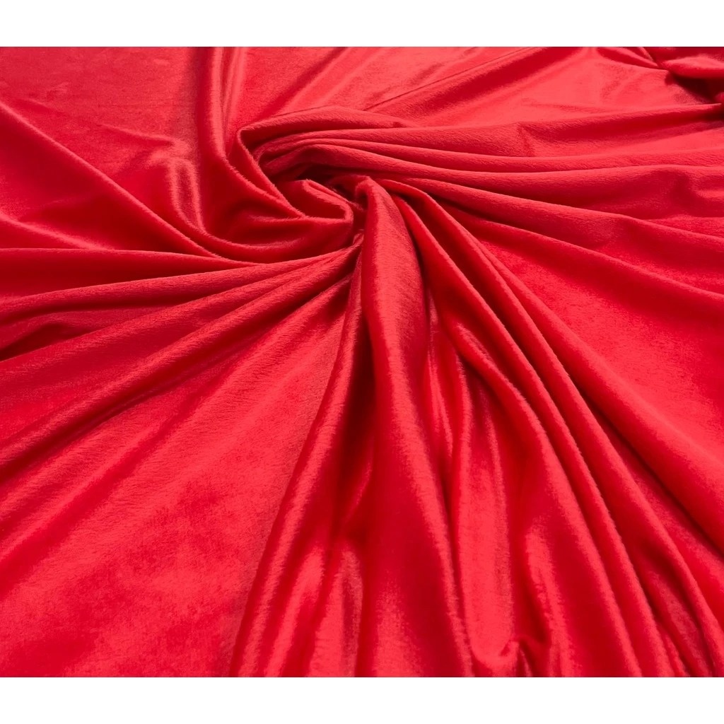 Tapete Velboa 300X150 Vermelho  - Cuca Maluca Festas