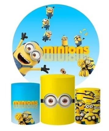 Minions - Kit de Capas - Cuca Maluca Festas