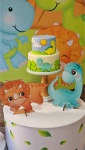 Dino Baby - Kit 2 Prata - imagem 2