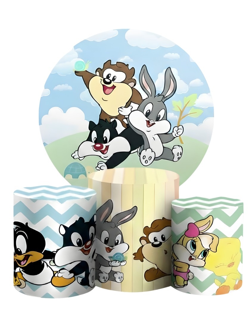 Looney Tunes - Kit de Capas - Cuca Maluca Festas