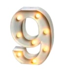 Luminária Led 22Cm - Nr. 6 Ou 9 - imagem 2