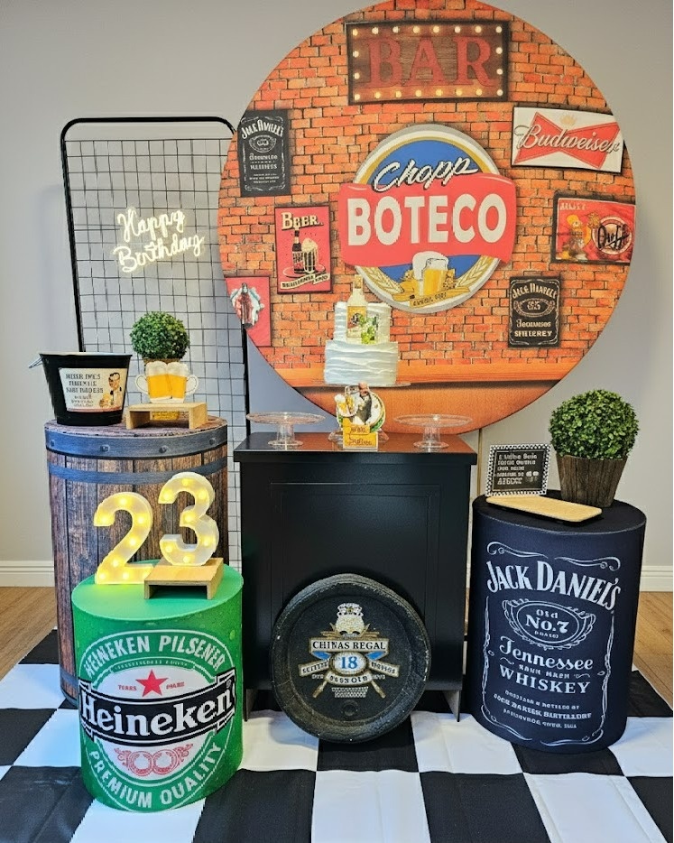 Boteco - Kit 2 Ouro - Cuca Maluca Festas