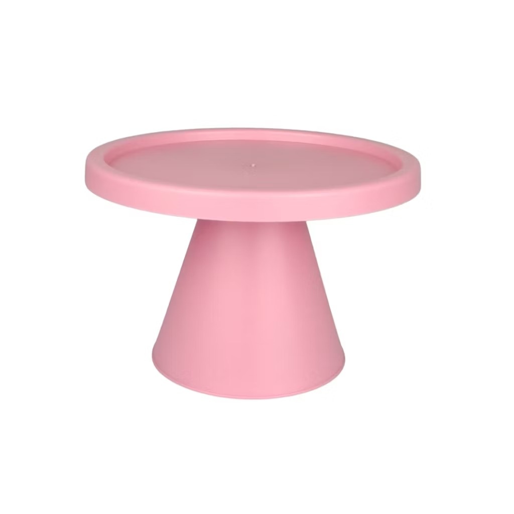 Boleira Cone Rosa Candy - Cuca Maluca Festas