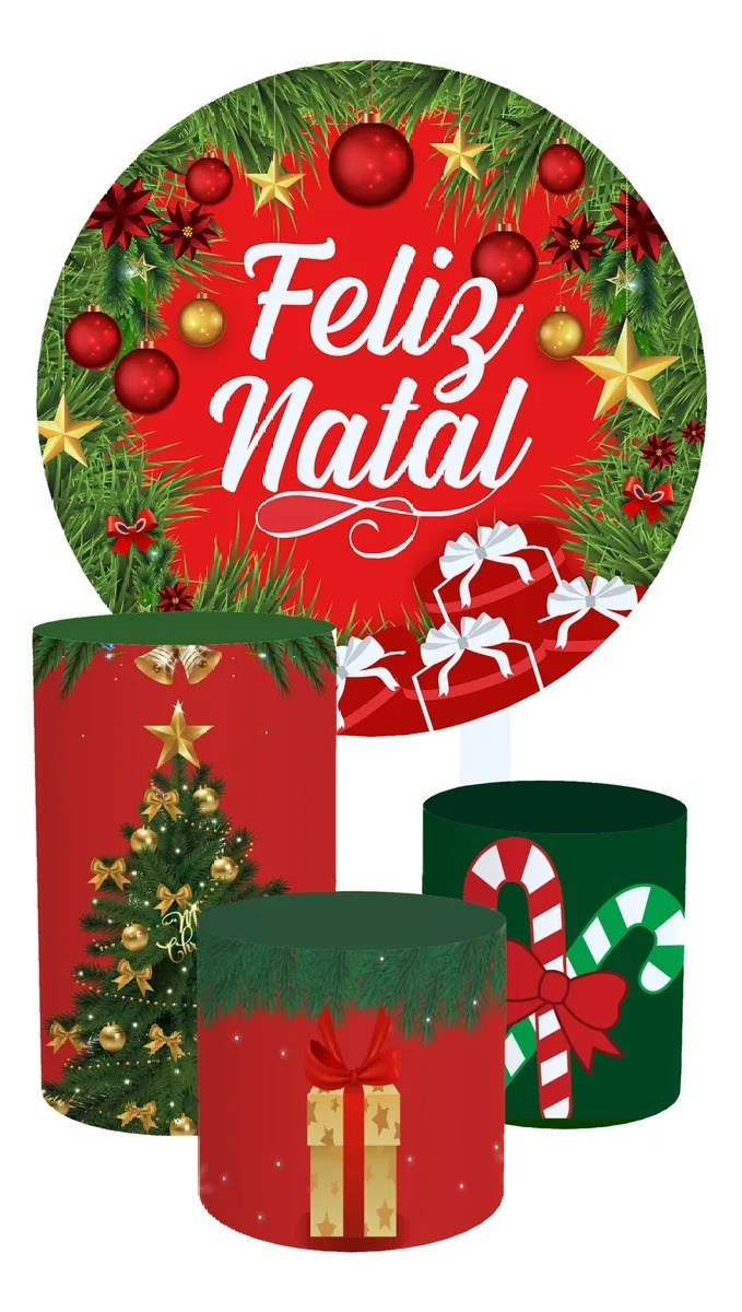 Natal - Kit de Capas - Cuca Maluca Festas