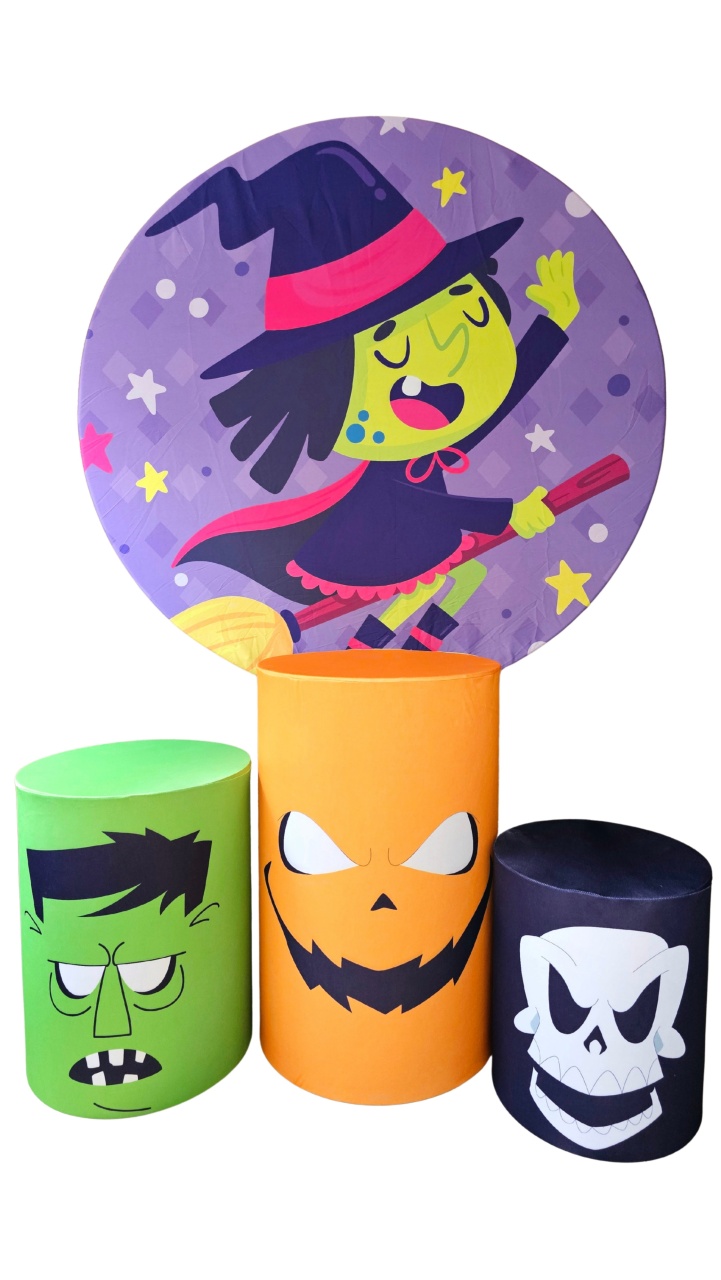 Halloween 2 - Kit de Capas - Cuca Maluca Festas