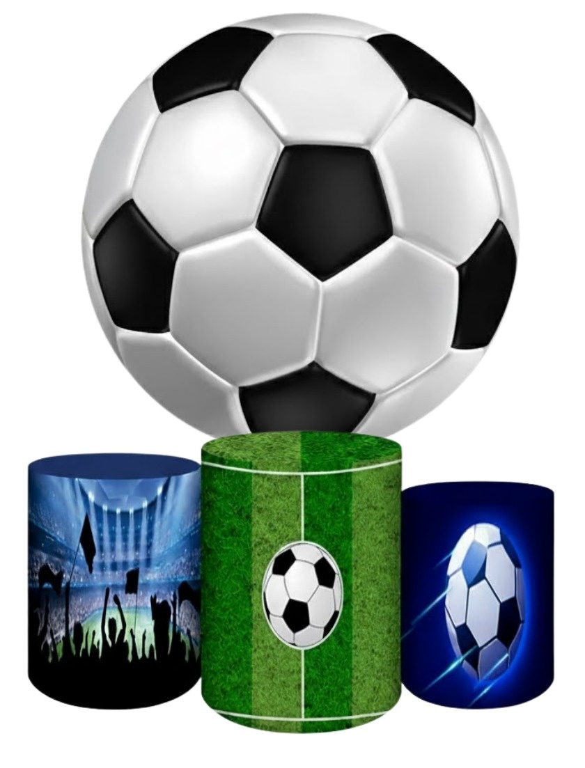 Futebol 2 - Kit de Capas - Cuca Maluca Festas