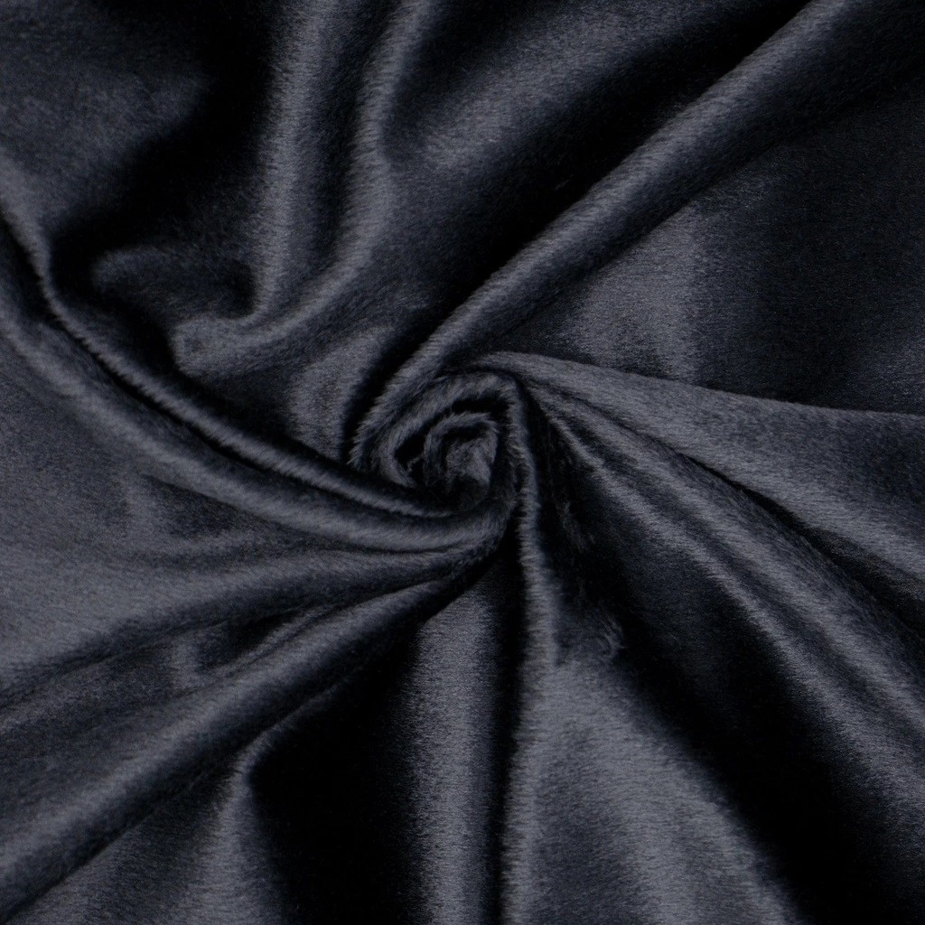 Tapete Velboa 300X150 Preto  - Cuca Maluca Festas