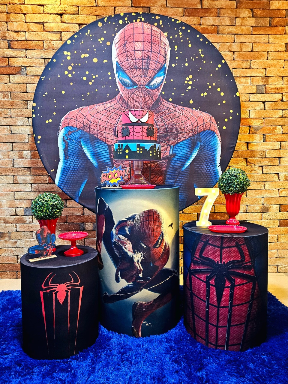 Homem Aranha - Kit Bronze - Cuca Maluca Festas