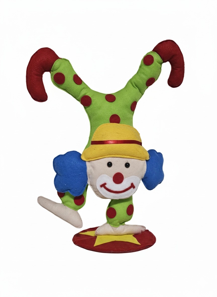 Circo (Palhaço) - Feltro - Cuca Maluca Festas